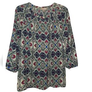 Banana Republic Boho Button Down Blouse